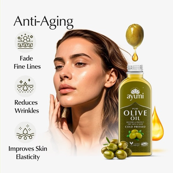 Ayumi Pure Olive Oil Hair Treatment 150ml - British product