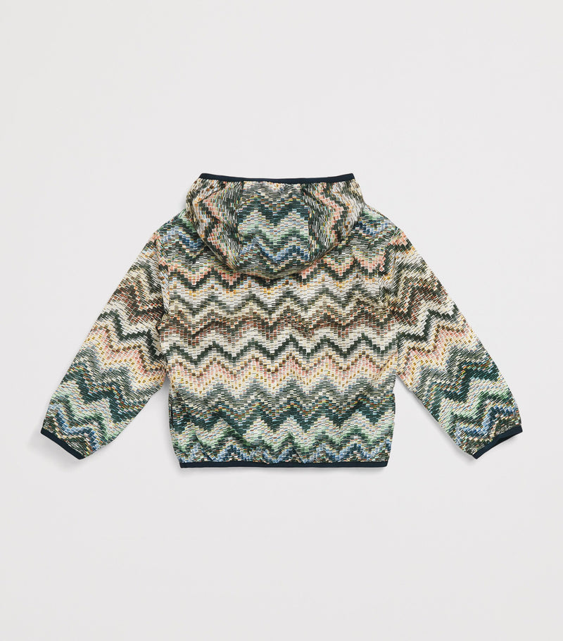 Missoni Kids zigzag print jacket 4-14 years, imported from the UK