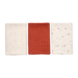 Tutti Bambini Muslin Swaddle Wraps 3pk - Cocoon GOODS Boots