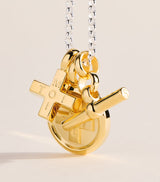 Harrods Tilly Sveaas Gold-Plated Moi + Toi Cluster Necklace- Buy online at McGrocer
