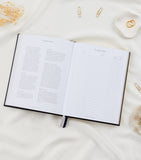 Blush and Gold wedding planner journal - British product