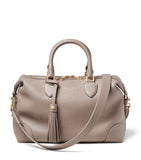 Aspinal of London Hudson leather bowling bag cross-body design, UK version