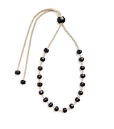 Harrods Emporio Armani Beaded Rope Necklace- Buy online at McGrocer