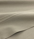 Yves Delorme Triomphe Kaki super king flat sheet organic cotton, imported from the UK