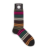 Harrods Pantherella Cotton-Blend Kilburn Striped Socks- Buy online at McGrocer