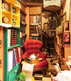 Robotime Shakespeare's Bookstore Booknook kit, imported from the UK