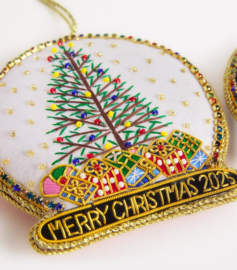 Tinker Tailor Christmas globe tree decoration 10.5cm, UK version