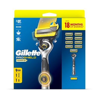 Holland & Barrett Gillette ProShield Power Razor for Men- Buy online at McGrocer