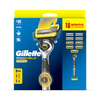 Gillette ProShield Power men's razor with ComfortGlide technology (British brand)
