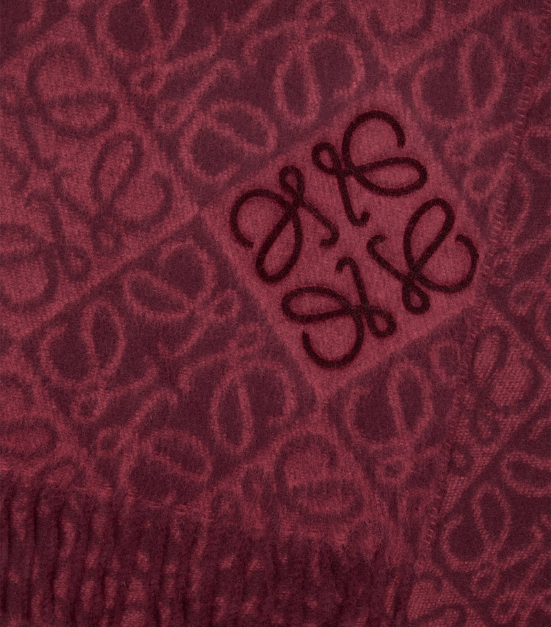 LOEWE Anagram scarf 38cm x 180cm, imported from the UK