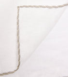 Eleventy linen pocket square 33cm - British product