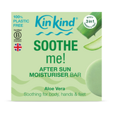 Holland & Barrett KinKind Soothe Me Aloe Vera After Sun Moisturiser Bar 40g- Buy online at McGrocer