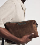 Brioni Via Veneto suede pouch (British brand)