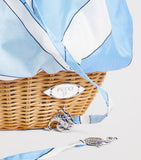 Pucci silk picnic bag with Iride print, UK version