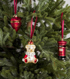Harrods Royal Bear tree decoration 12cm (British brand)