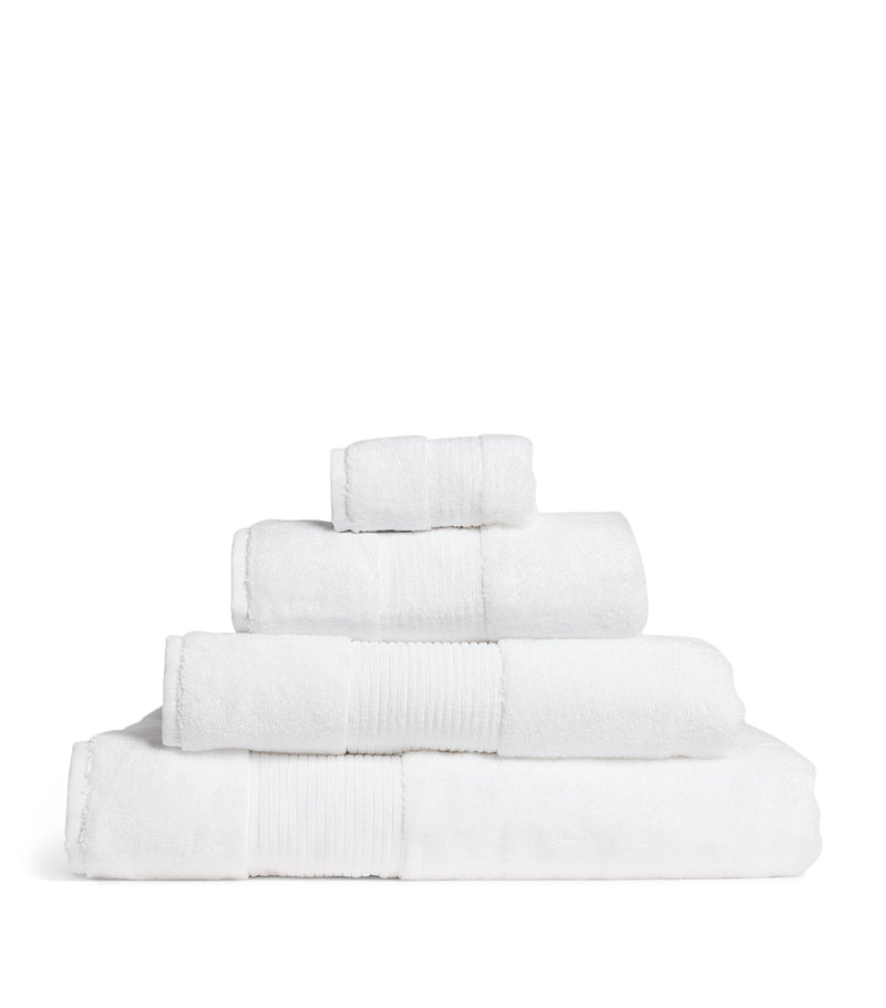 Harrods of London organic cotton bath towel 70cm x 140cm, UK version