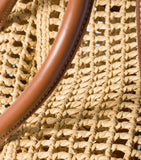 Miu Miu raffia top-handle handbag, imported from the UK
