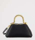 Bvlgari Satin Serpentine Mini Top-Handle Bag, imported from the UK