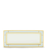 Harrods GINORI 1735 Colonna Diva Rectangular Change Tray Porcelain Selection Tray 28cm- Buy online at McGrocer