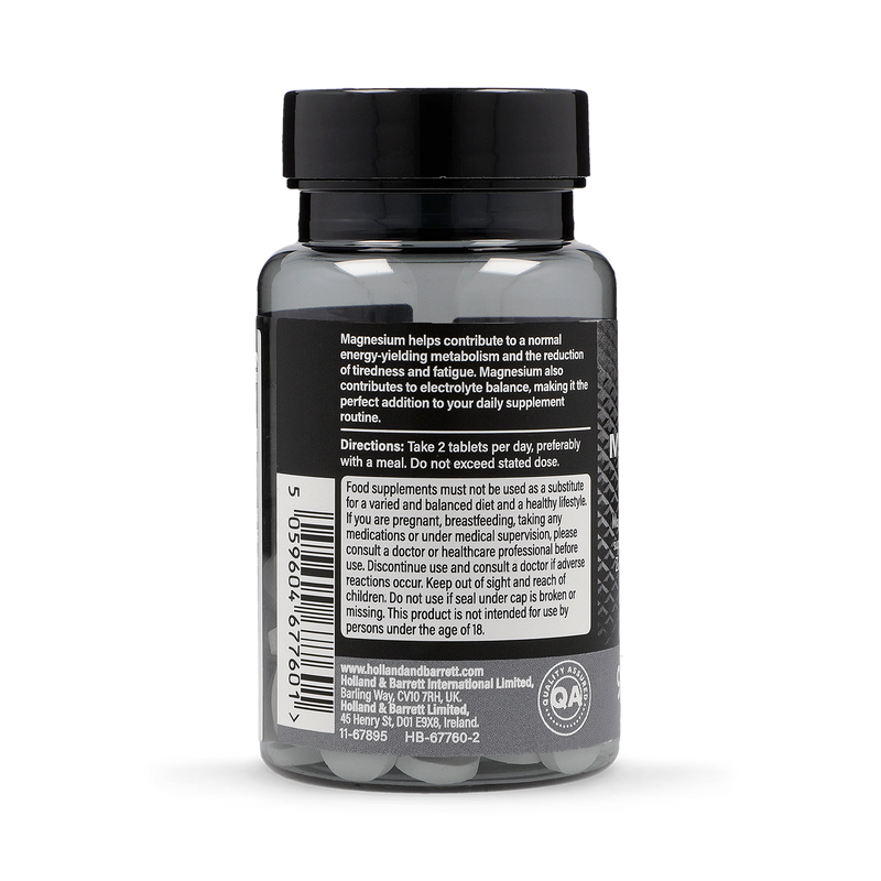 Magnesium and Zinc Tablets 90 count, imported from the UK