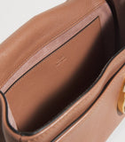 Chloé Heritage medium shoulder bag in buffalo leather, imported from the UK
