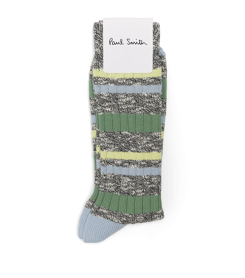Paul Smith chunky stripe socks, UK version