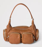 Miu Miu nappa leather pocket top-handle bag, UK version