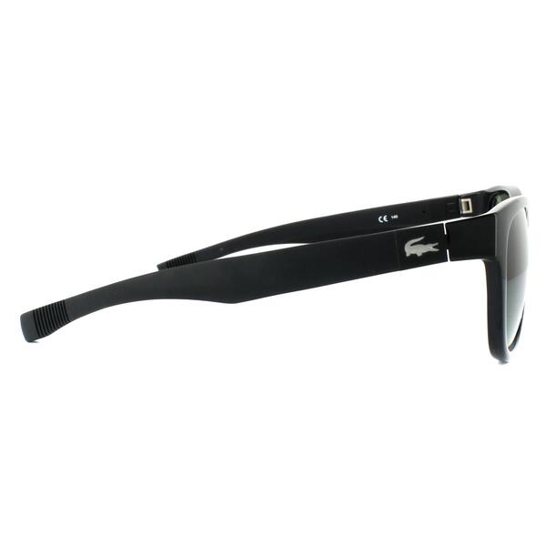 Lacoste unisex black wayfarer sunglasses (British brand)