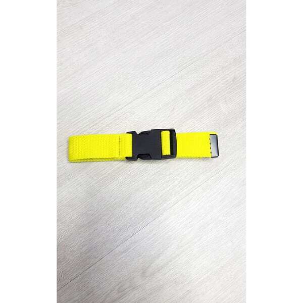 IKRUSH fabric buckle belt red one size (British brand)