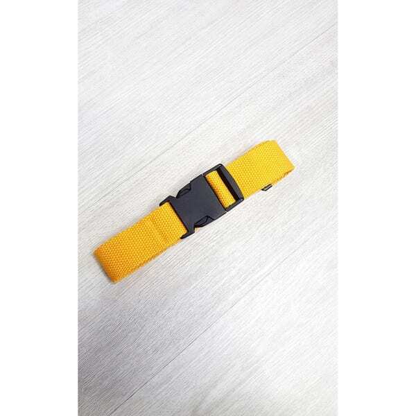 IKRUSH fabric buckle belt red one size (British brand)