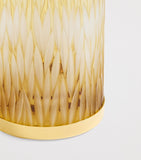Zodiac crystal amber tumbler 250ml - British product