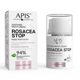 APIS Rosacea-Stop Soothing Night Cream 50ml - British product
