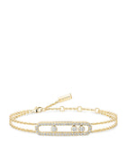 Messika Move Classique bracelet 18kt gold diamond pavé 0.65ct, UK version