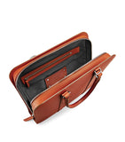 Carl Friedrik Palissy leather briefcase, imported from the UK