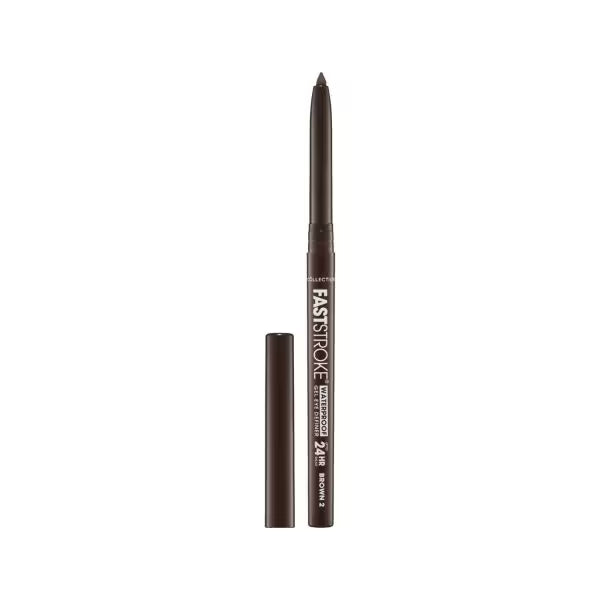 Collection fast stroke waterproof gel eye definer brown, imported from the UK