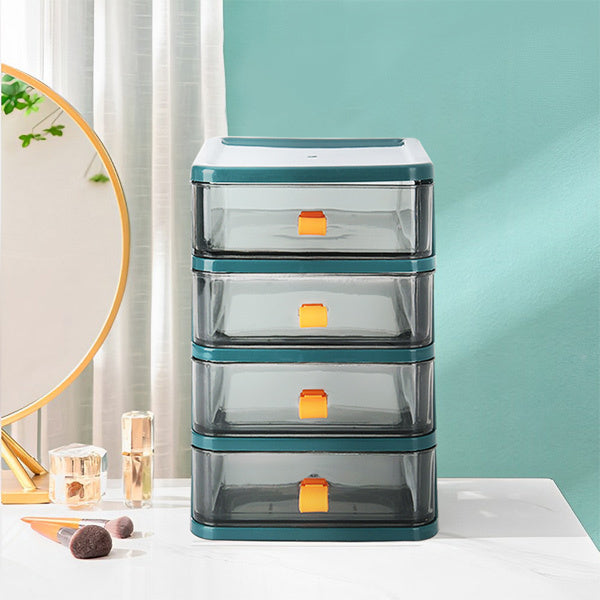 Livingandhome drawer-style storage box four drawers (British brand)