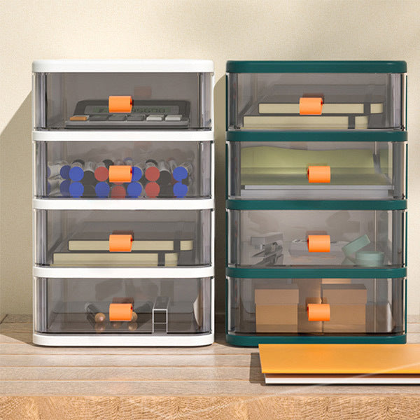 Livingandhome drawer-style storage box four drawers (British brand)