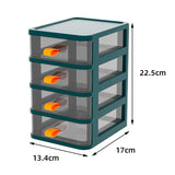 Livingandhome drawer-style storage box four drawers (British brand)