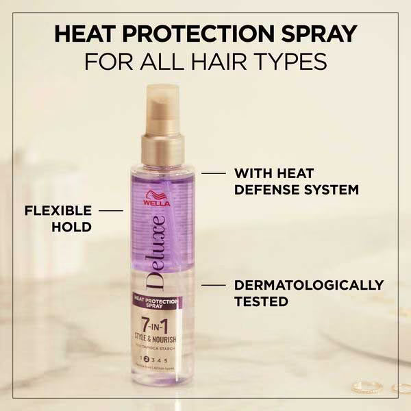 Wella Deluxe Heat Protection Spray 150ml (British brand)
