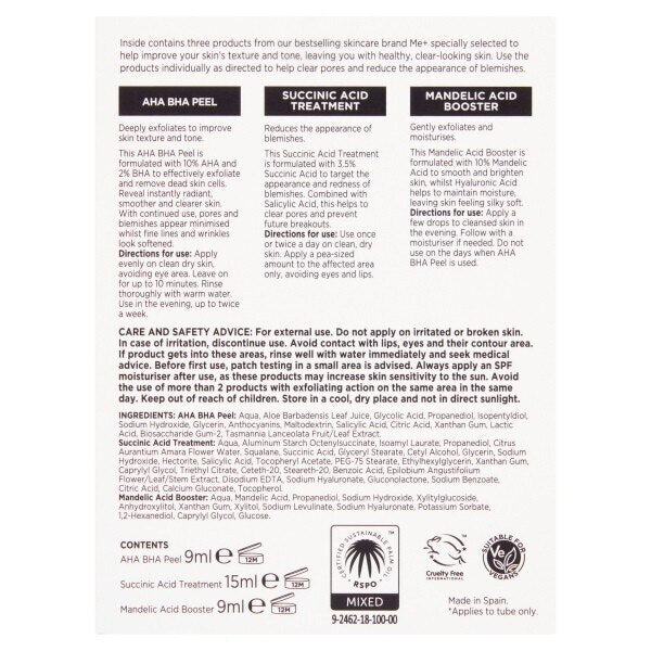 Superdrug Me+ Skin Clearing Solution Gift Box GOODS Superdrug