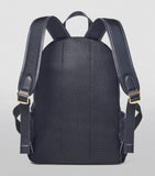 Aspinal of London nylon backpack with leather trims (British brand)