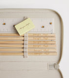 Konges Sløjd car print pencil case with stationery, UK version