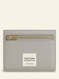 Mulberry small classic grain leather credit card slip, compact wallet - British product