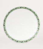 Dolce&Gabbana Casa soup plate set in Verde Maiolica porcelain, 20cm diameter - British product