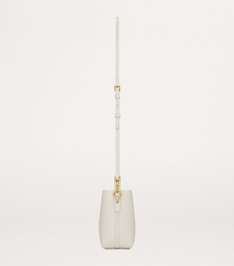 Saint Laurent Mini Le 37 bucket bag in calfskin (British brand)
