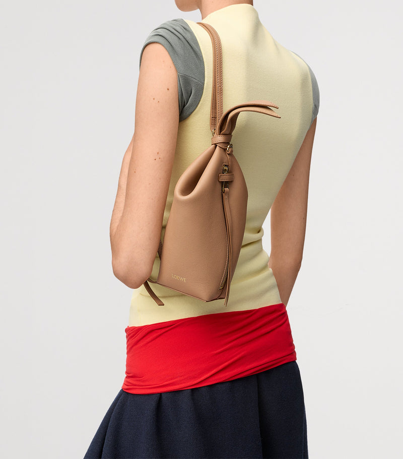 LOEWE scarf backpack calfskin leather - British product