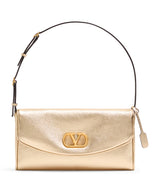 Harrods Valentino Garavani Small Leather DeVain Shoulder Bag- Buy online at McGrocer