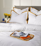 Celso De Lemos Oxford pillowcase with contrasting trims 50x75cm - British product