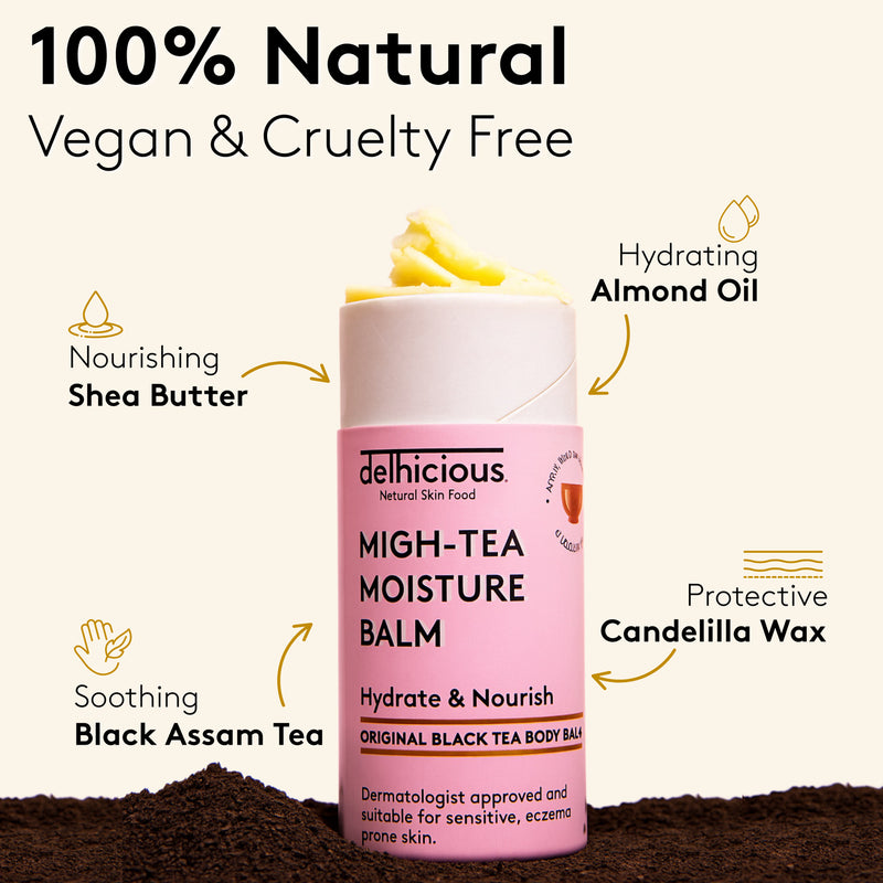 Delhicious Migh-Tea skin recovery balm 70g, UK version