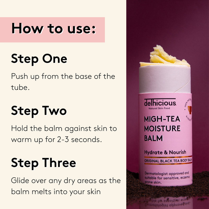 Delhicious Migh-Tea skin recovery balm 70g, UK version